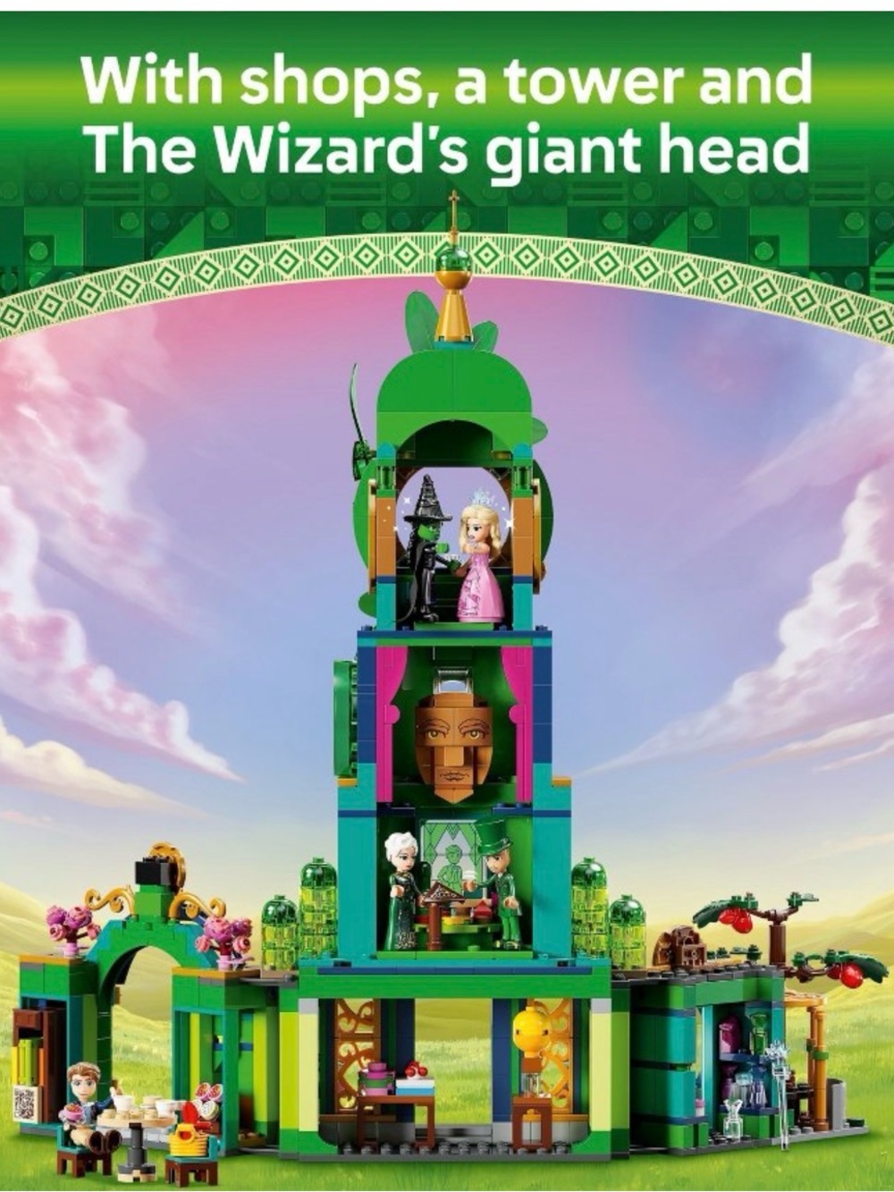 LEGO Wicked Emerald Tower Playset - Green & Gold Accents - Picture 3 of 6